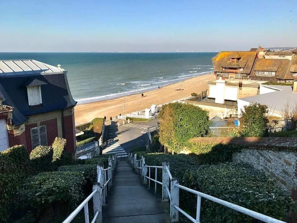 2 Chambres, 50M Centre Ville Plage, Jardin Wifi Villers-sur-Mer Esterno foto